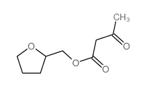 Butanoic acid, 3-oxo-,(tetrahydro-2-furanyl)methyl ester结构式