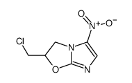 Imidazooxazole,2-(chloromethyl)-dihydro-5-nitro- picture