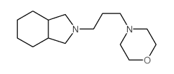 8-(3-Morpholinopropyl)-8-azabicyclo(4.3.0)nonane structure