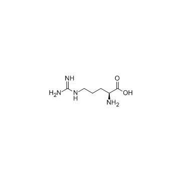 L-arginine Structure