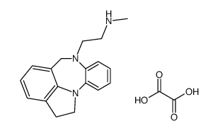 7-(2-(Methylamino)ethyl)-1,2,6,7-tetrahydroindolo(1,7-ab)(1,5)benzodiazepine oxalate Structure