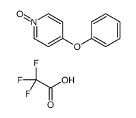 1-oxido-4-phenoxypyridin-1-ium,2,2,2-trifluoroacetic acid Structure