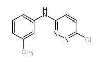 6-chloro-n-m-tolylpyridazin-3-amine Structure