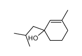 1-isobutyl-3-methylcyclohex-2-en-1-ol Structure