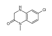 6-Chloro-1-Methyl-3,4-dihydroquinoxalin-2(1H)-one Structure