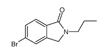 5-bromo-2-propyl-3H-isoindol-1-one Structure