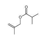 2-methyl allyl isobutyrate Structure