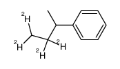 (butan-2-yl-3,3,4,4-d4)benzene Structure