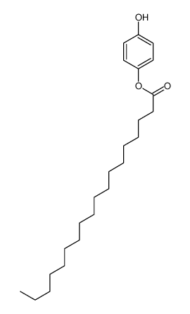 (4-hydroxyphenyl) octadecanoate Structure