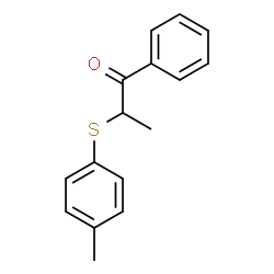 2-[(4-methylphenyl)sulfanyl]-1-phenylpropan-1-one picture