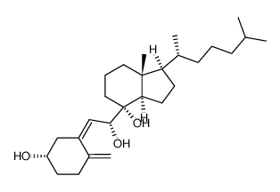 7,8-dihydroxy-7,8-dihydrovitamin D3结构式