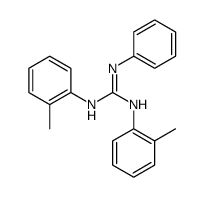 N-phenyl-N',N''-di-o-tolyl-guanidine Structure