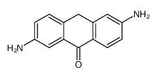 2,6-diaminoanthrone Structure