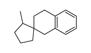 2-methyl-3',4'-dihydro-1'H-spiro[cyclopentane-1,2'-naphthalene]结构式