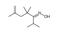 N-(2,4,4,6-tetramethylhept-6-en-3-ylidene)hydroxylamine结构式