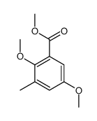 methyl 2,5-dimethoxy-3-methylbenzoate Structure