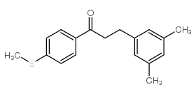 3-(3,5-DIMETHYLPHENYL)-4'-THIOMETHYLPROPIOPHENONE图片