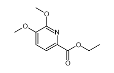 2-Pyridinecarboxylic acid, 5,6-dimethoxy-, ethyl ester Structure