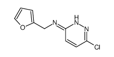 6-chloro-N-(furan-2-ylmethyl)pyridazin-3-amine Structure