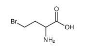 (S)-2-AMINO-4-BROMOBUTANOIC ACID结构式