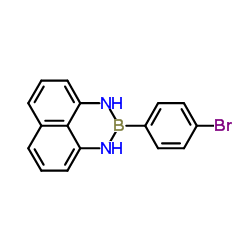 2-(4-溴苯基)-2,3-二氢-1H-萘并[1,8-de][1,3,2]二氮杂硼烷图片