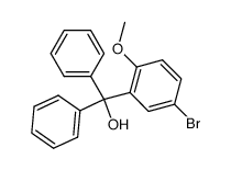 (5-bromo-2-methoxy-phenyl)-diphenyl-methanol picture