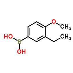 3-Ethyl-4-methoxyphenylboronic acid structure