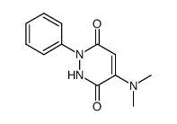 4-dimethylamino-1-phenyl-1,2-dihydro-pyridazine-3,6-dione Structure