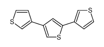 2,4-di(thiophen-3-yl)thiophene Structure