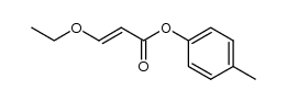 3-Ethoxyacrylsaeure-4-tolylester结构式