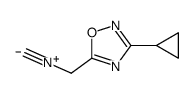 3-cyclopropyl-5-(isocyanomethyl)-1,2,4-oxadiazole Structure