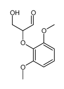 2-(2,6-dimethoxyphenoxy)-3-hydroxypropanal Structure