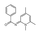 N-(1,4,6-trimethylpyridin-2-ylidene)benzamide Structure