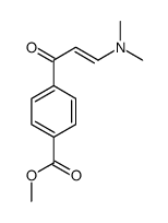 (E)-METHYL4-(3-(DIMETHYLAMINO)ACRYLOYL)BENZOATE Structure