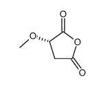 (S)-2-methoxysuccinic anhydride Structure