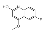 6-fluoro-4-methoxy-1H-quinolin-2-one Structure