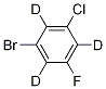 1-BroMo-3-chloro-5-fluorobenzene-d3 Structure