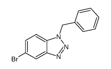 1-benzyl-5-bromo-1H-benzo[d][1,2,3]triazole结构式