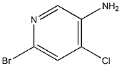 6-Bromo-4-chloropyridin-3-amine结构式