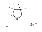 iodozinc(1+),2-methanidyl-4,4,5,5-tetramethyl-1,3,2-dioxaborolane Structure