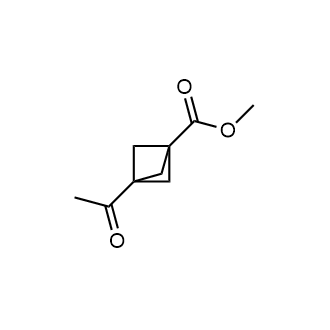 Methyl 3-acetylbicyclo[1.1.1]pentane-1-carboxylate structure