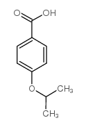 4-Isopropoxybenzoic acid structure