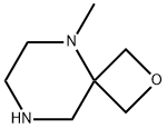 5-Methyl-2-oxa-5,8-diazaspiro[3.5]nonane结构式