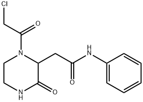 2-[1-(氯乙酰基)-3-氧代哌嗪-2-基]-N-苯基乙酰胺图片