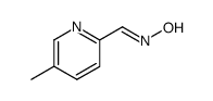 5-methyl-pyridine-2-carbaldehyde-oxime Structure