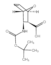 (1R,2S,3R,4S)-3-({[(2-甲基-2-丙基)氧基]羰基}氨基)-7-氧杂双环[2.2.1]庚-5-烯-2-羧酸图片