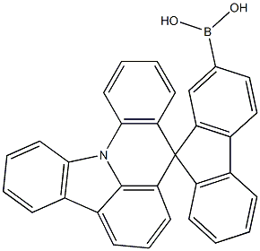 B-spiro[9H-fluorene-9,8'-indolo[3,2,1-de]acridin]-2-yl-Boronic acid Structure