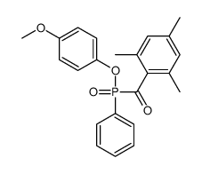 [(4-methoxyphenoxy)-phenylphosphoryl]-(2,4,6-trimethylphenyl)methanone Structure