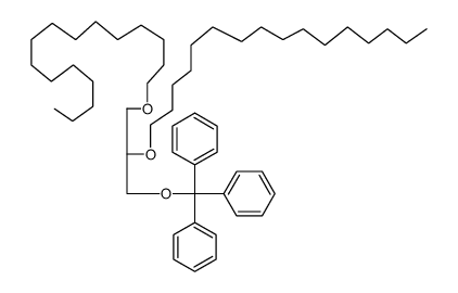 1,2-Di-O-hexadecyl-3-O-tritylglycerol结构式