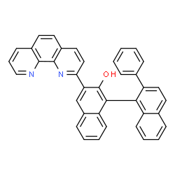 (1S)-3-(1,10-Phenanthrolin-2-yl)-2'-phenyl-[1,1'-binaphthalen]-2-ol picture